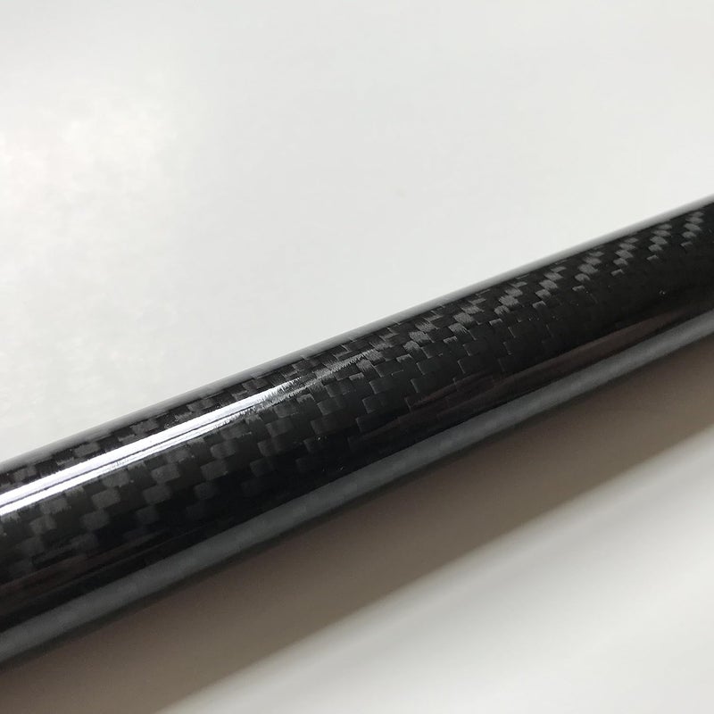 KARBXON CARBON FIBER TUBE - Black - 14mm X 12mm X 1000mm - Hollow carbon fiber rods - Glossy carbon tubes - Pure carbon fibre tubes - Lightweight High Strength Carbon Fiber Shaft - Image 4